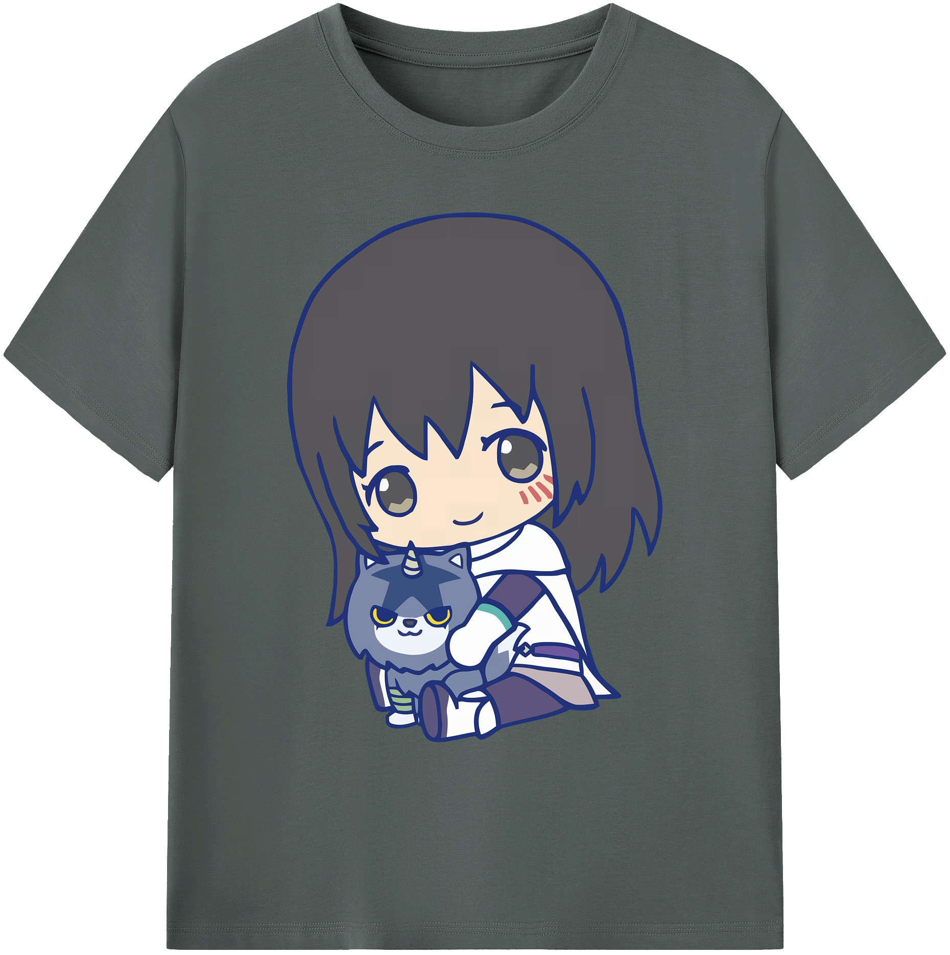 （画像用） 転スラ Regarding Reincarnated to Slime 綿100％ メンズ半袖Tシャツ｜肌触りやわらか＆通気性